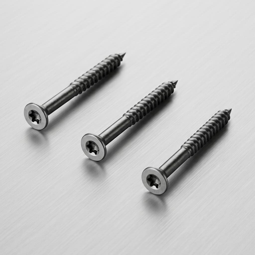 Vis à empreinte étoile pour plancher