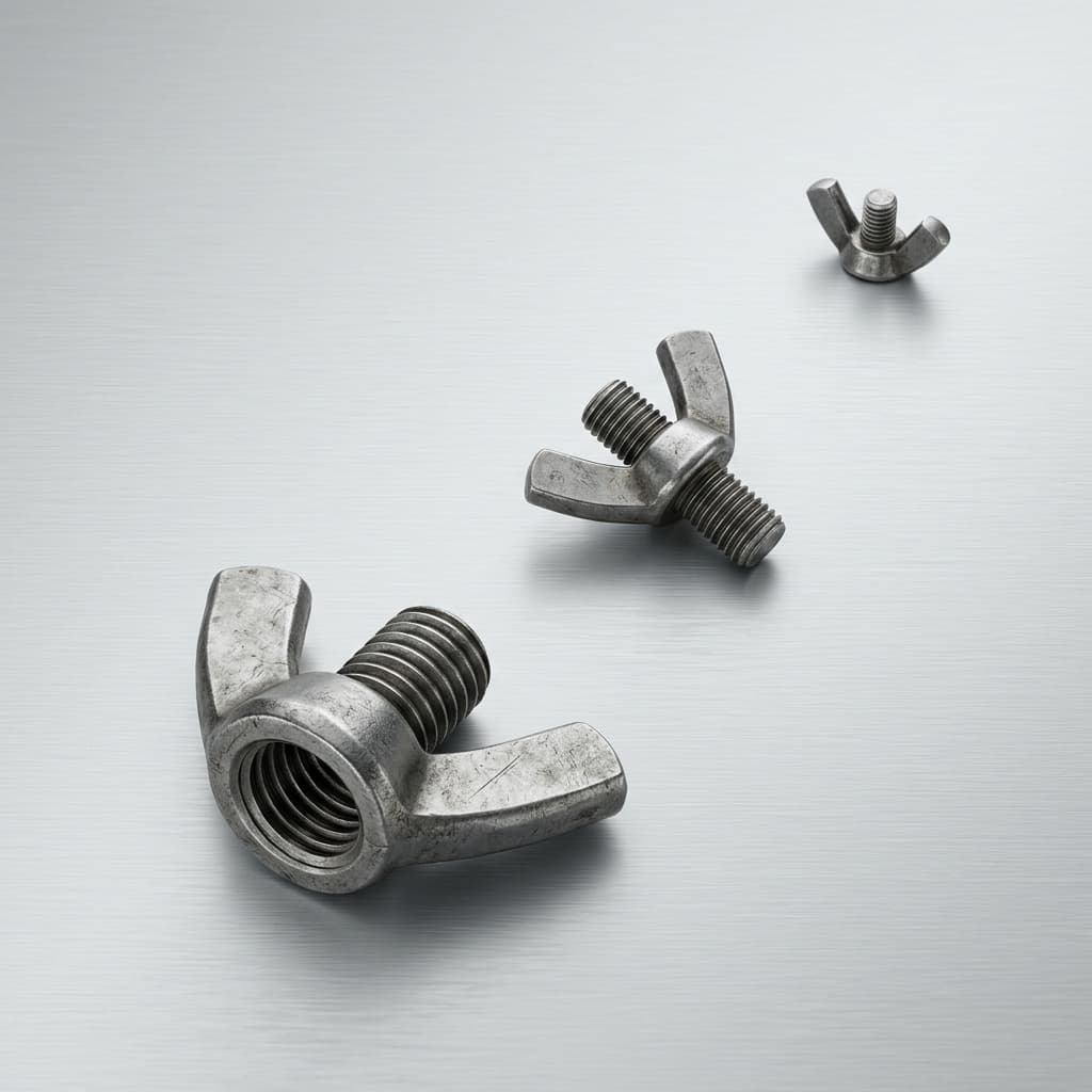 Écrous à oreilles forgés