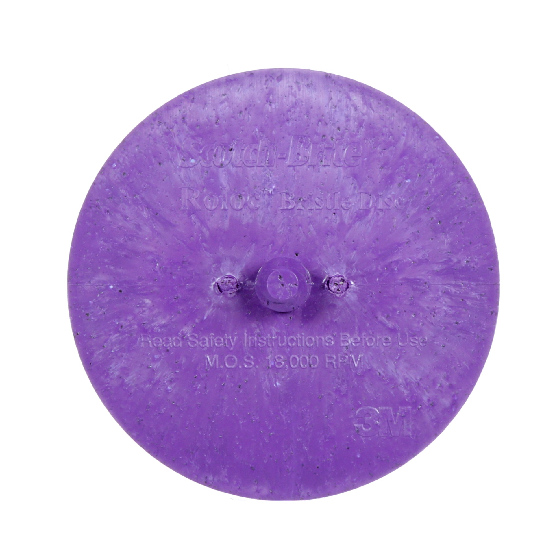 Disque à soies pour carrossiers Roloc(MC) Scotch-Brite(MC), RD-ZB, 36, 7,62 cm (3 po)