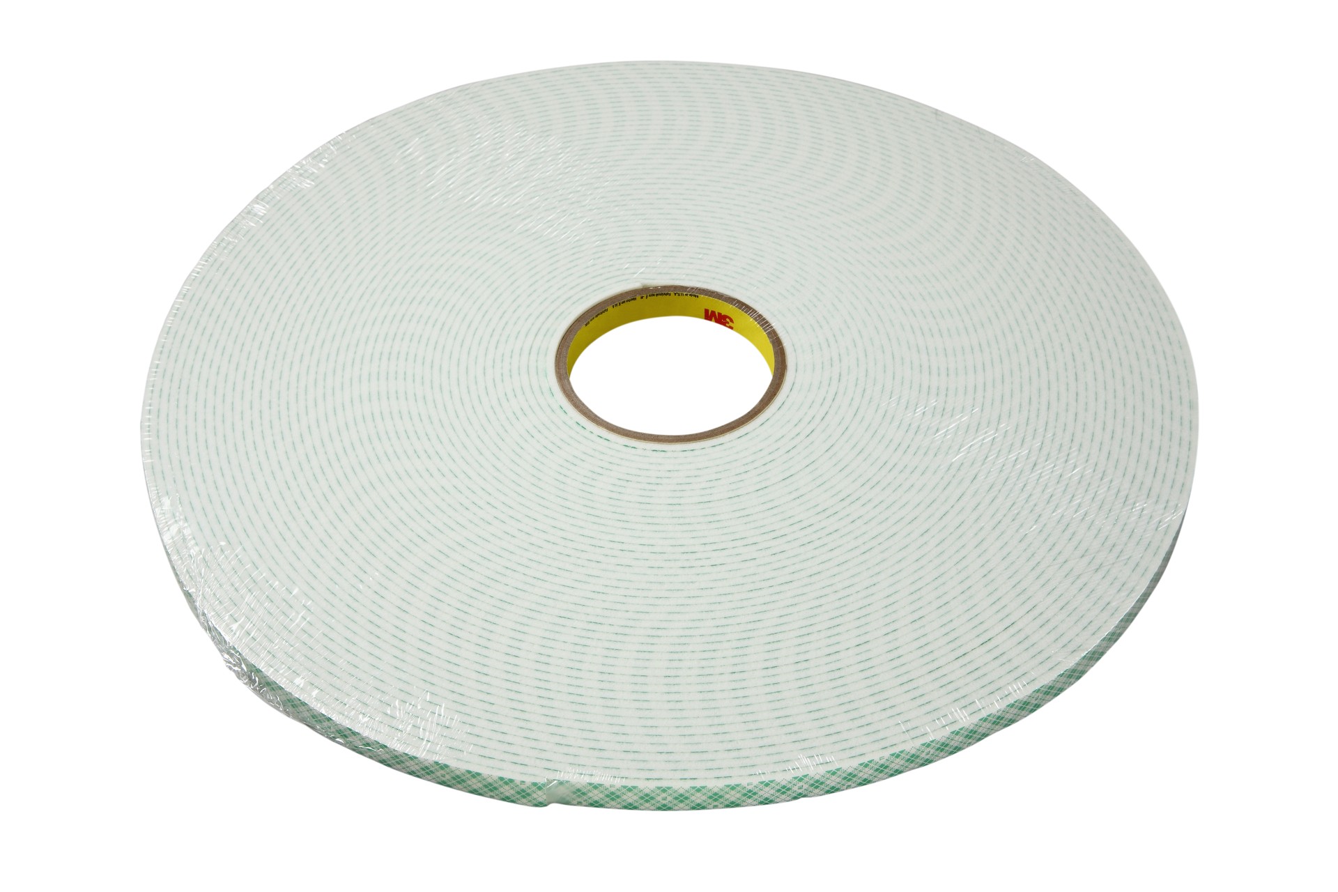 Ruban en mousse d’uréthane à double face adhésive 3M(MC), 4004, blanc cassé, 2,5 cm x 16,5 m (1,0 po x 18,0 v), en vrac