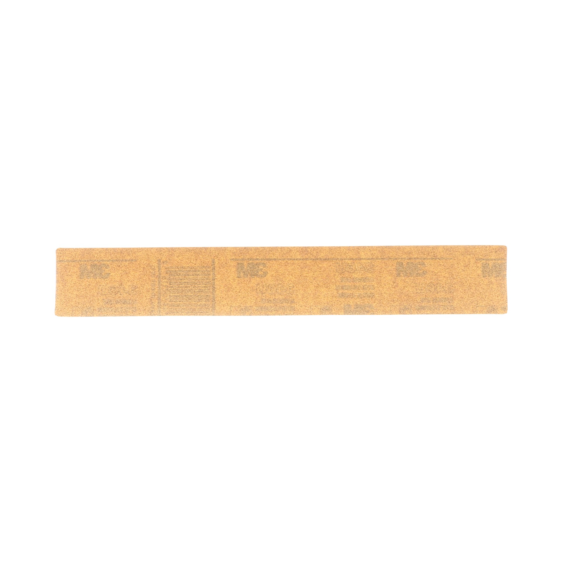 3M Paper Sheet, 346U, P80, D-weight, 2 3/4 in x 17 1/2 in (69.9 mm x 444.5 mm), 100 sheets per inner