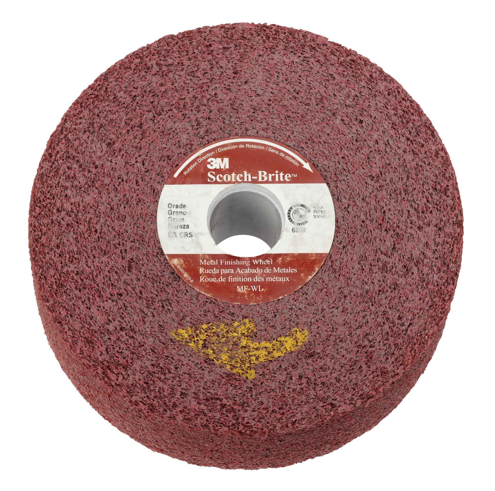 Disque à soies Roloc(MC) Scotch-Brite(MC), RD-ZB, 2,54 x 1,59 cm (1 x 5/8 po)