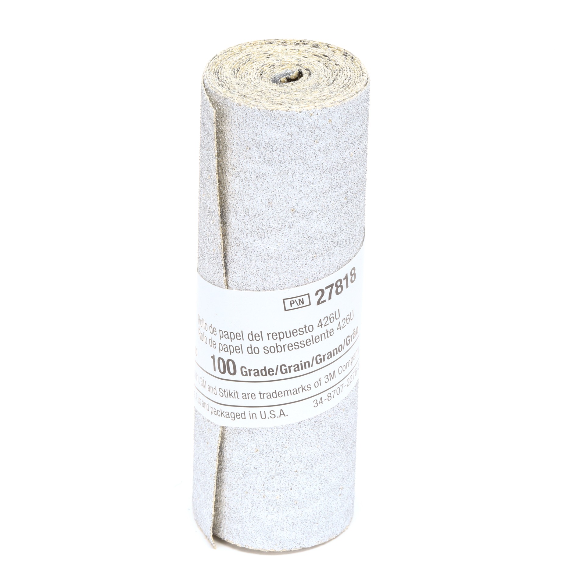 Rouleau de papier Stikit(MC) 3M(MC), 426U, grain 100, 82,6 mm x 1,40 m (3 1/4 x 55 po)