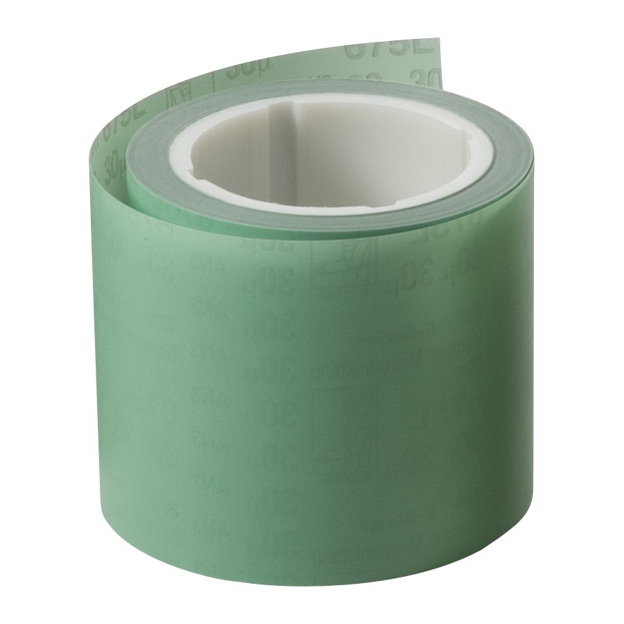 3M Diamond Microfinishing Film Roll, 675L, 30 micron, 8 in x 50 ft x 3 in (203.2 mm x 15.2 m x 76.2 mm)