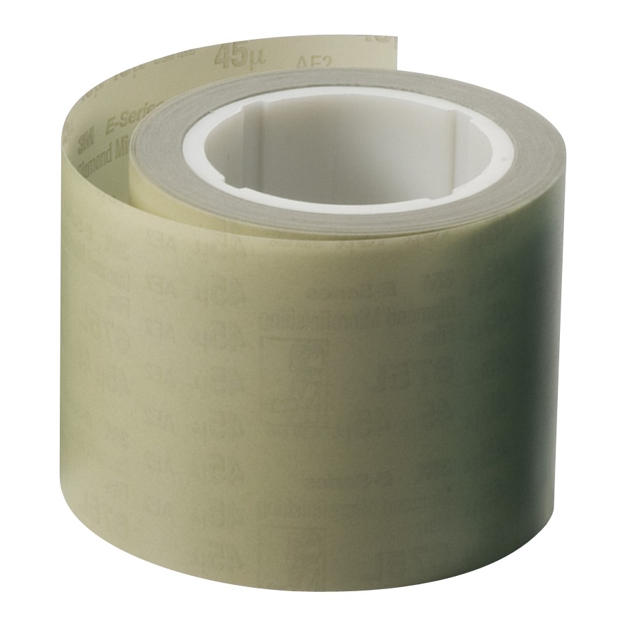 Feuille de pellicule de microfinition diamantée 3M(MC), 675L, P180, 6 po x ST (152,4 mm x ST)