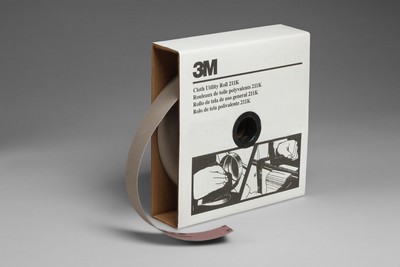 Rouleau de toile abrasive polyvalente 3M(MC), 211K, grain 220, poids J, 38,1 mm x 45,72 m (1 1/2 po x 150 pi)