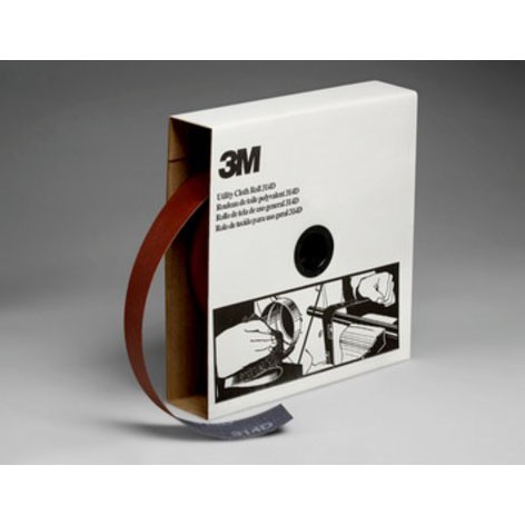 Rouleau de toile abrasive polyvalente 3M(MC), 314D, P150, 38,1 mm x 45,72 m (1 1/2 po x 150 pi)