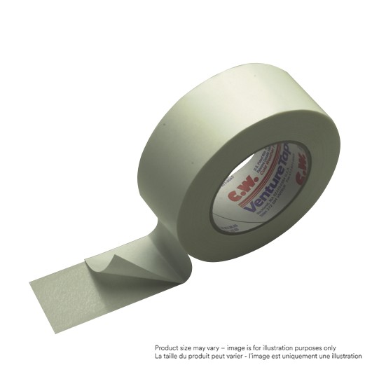 3M Venture Tape™ Double Coated PET Tape, 514CW-V783, 0.5 mil (0.01 mm), 1 1/2 in x 500 yd (3.8 cm x 457.2 m)