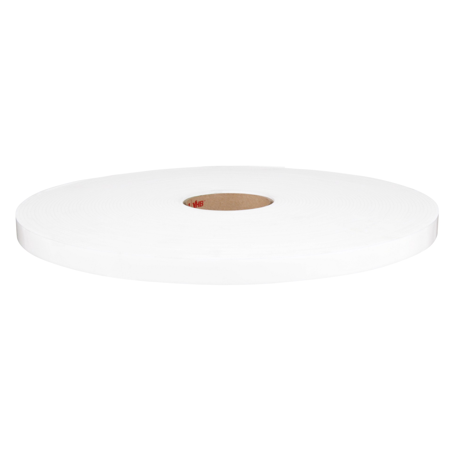Ruban VHB(MC) 3M(MC), 4955, blanc, 2,5 cm x 32,9 m x 2,0 mm (1,0 po x 36,0 v x 80,0 mil)