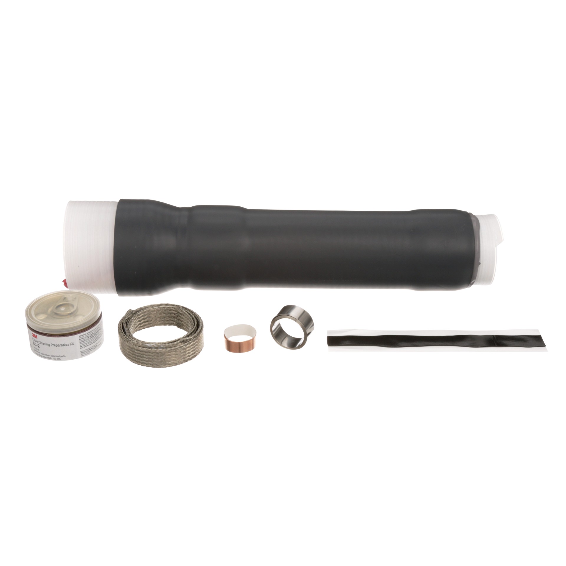 3M Cold Shrink QT-III Termination Kit, 7696-T-150, shielded cable, non-skirted, 5-35 kV, 1.53-2.32 in (38.9-58.9 mm) cable insul. O.D., 3 terminations per kit