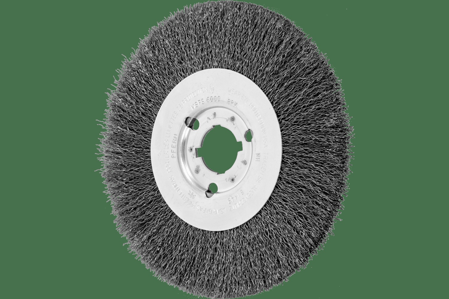 PFERD TOOLS Meule de touret 8" Diam. .014 Acier au carbone 1,1/4,3/4,5/8" Alésage