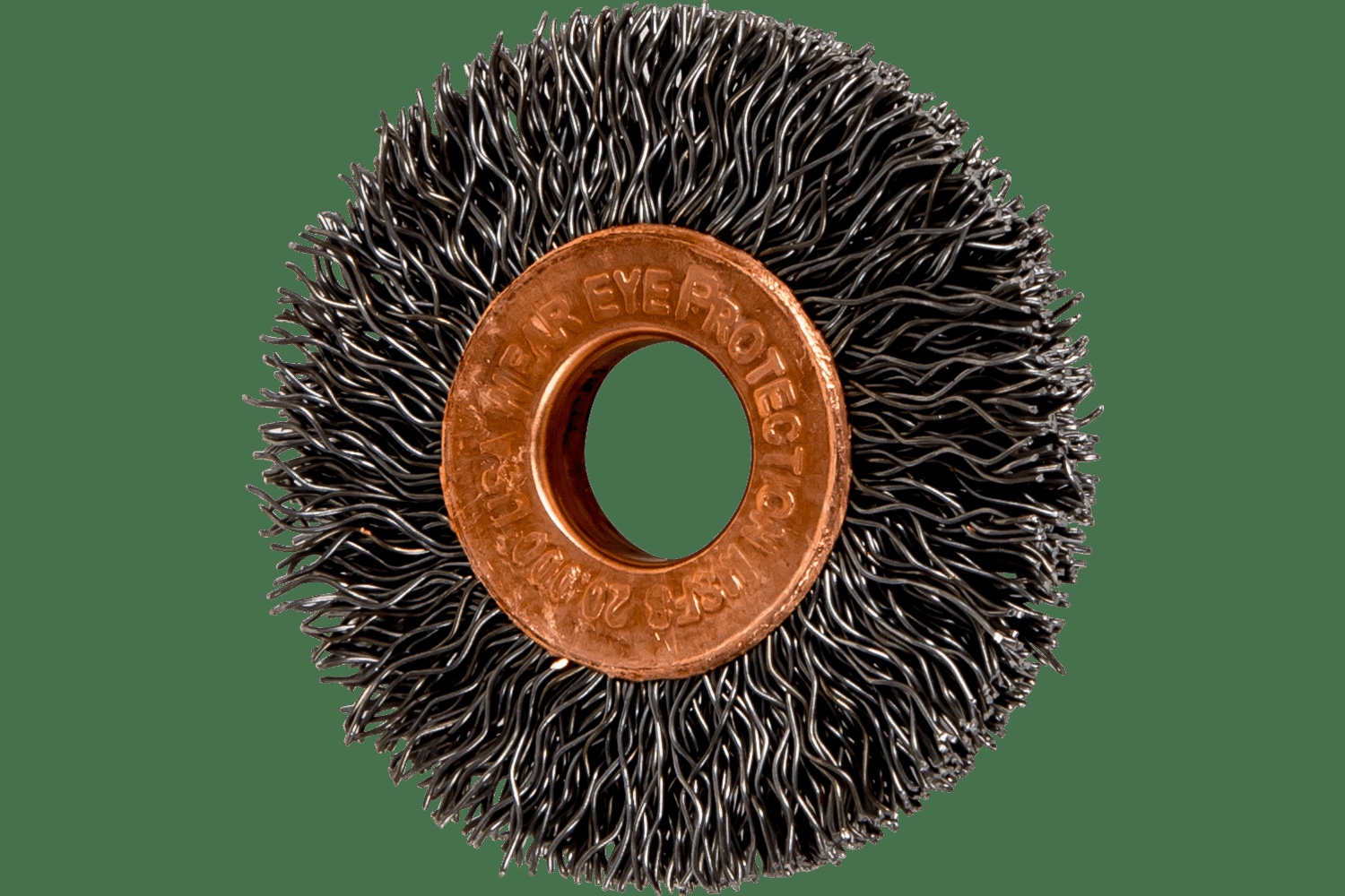 PFERD TOOLS Brosse circulaire pour tubes 1-1/2" Diam. .012 Acier au carbone 3/8" Alésage