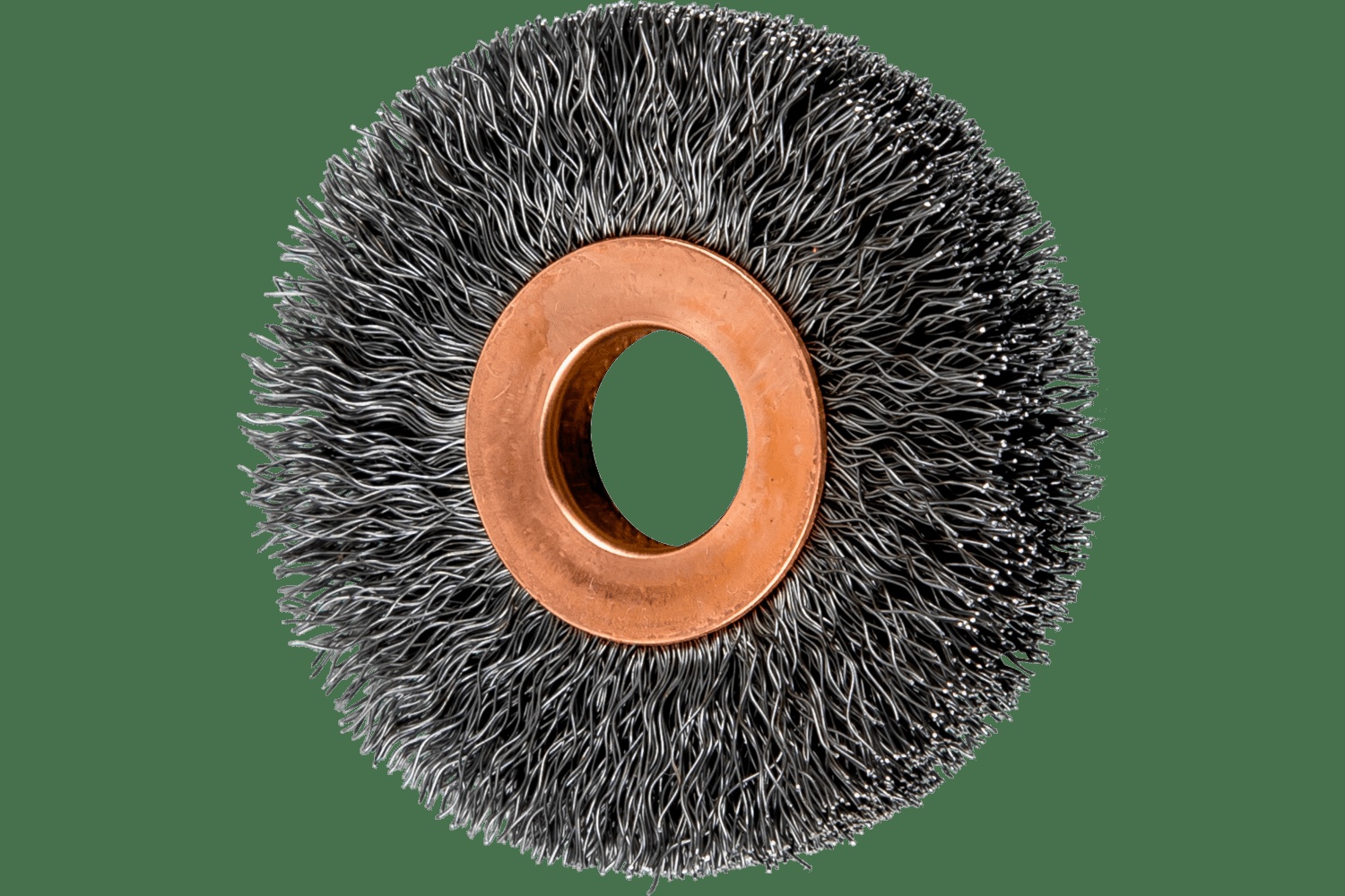 PFERD TOOLS Brosse circulaire pour tubes 2" Diam. .008 Acier au carbone 1/2-3/8" Alésage