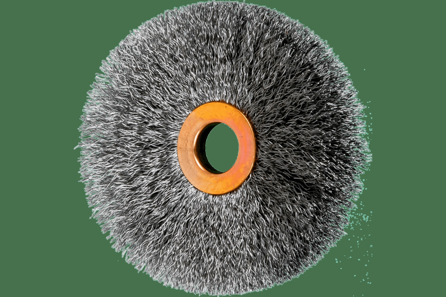 PFERD TOOLS Brosse circulaire pour tubes 3" Diam. .006 Acier au carbone 1/2" Alésage