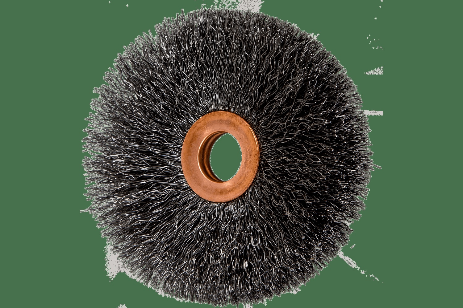 PFERD TOOLS Brosse circulaire pour tubes 3" Diam. .008 Acier au carbone 1/2" Alésage