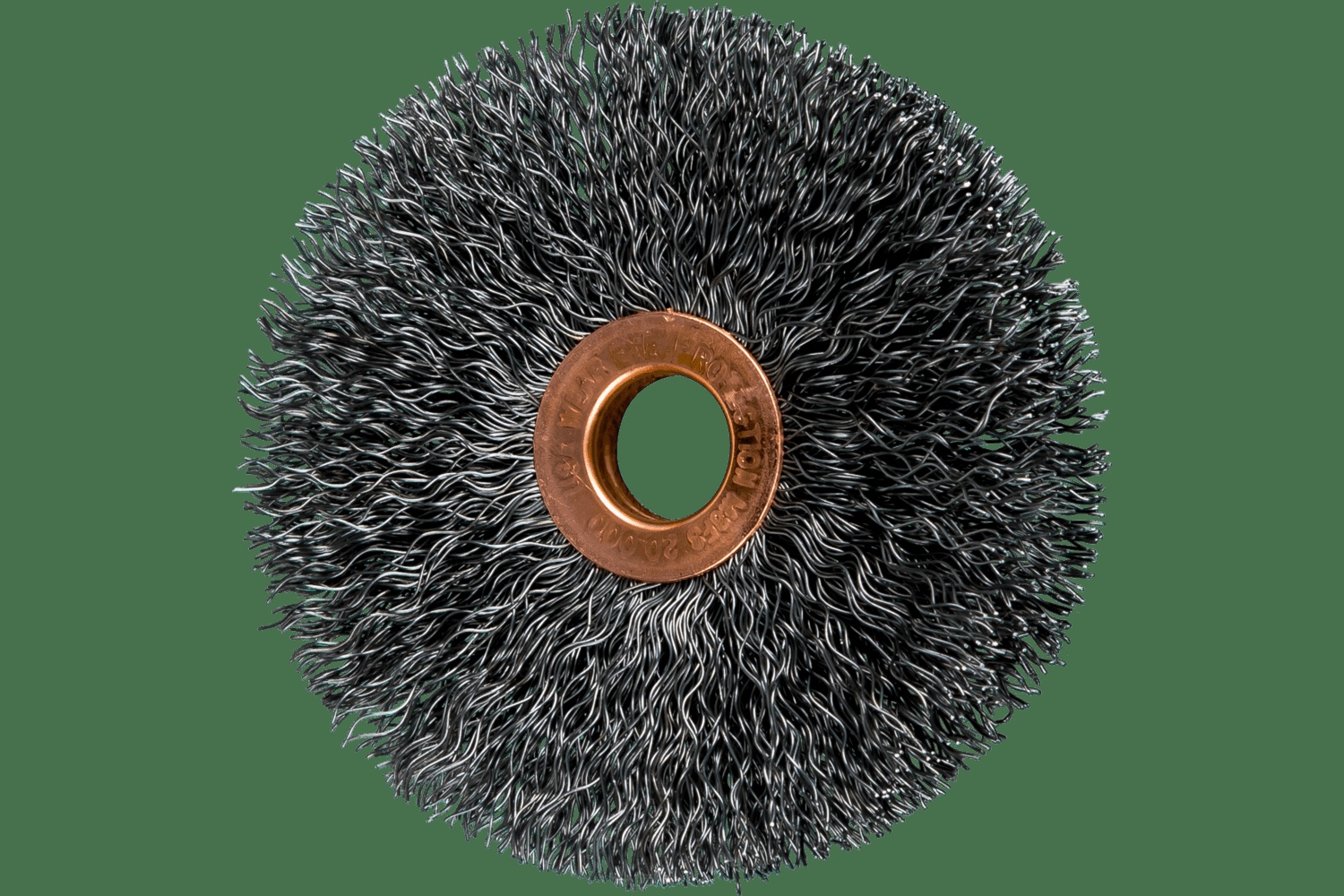 PFERD TOOLS Brosse circulaire pour tubes 3" Diam. .012 Acier au carbone 1/2-3/8" Alésage