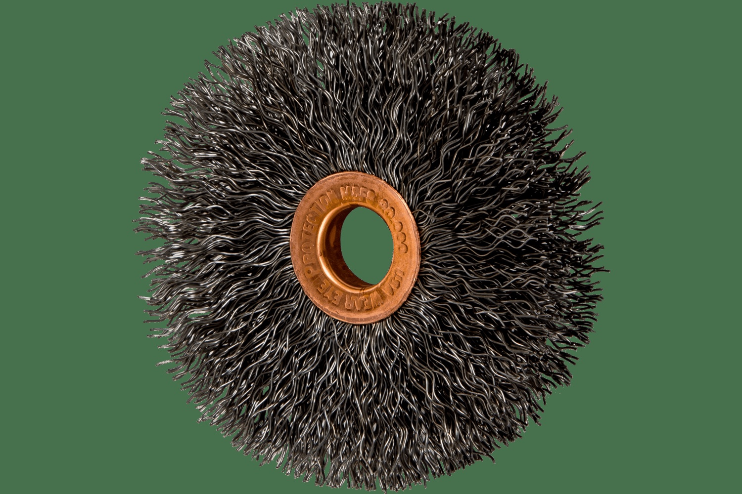 PFERD TOOLS Brosse circulaire pour tubes 3" Diam. .014 Acier au carbone 1/2-3/8" Alésage