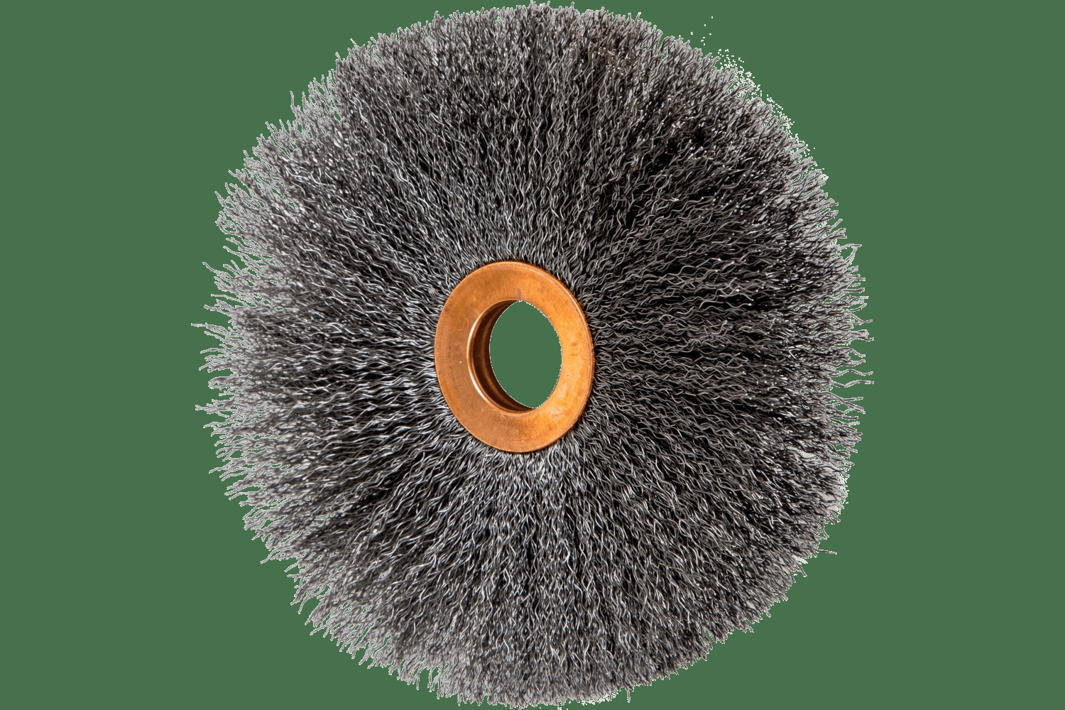 PFERD TOOLS Brosse circulaire pour tubes 4" Diam. .008 Acier au carbone 5/8" Alésage