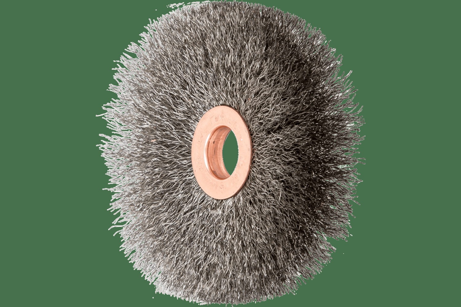 PFERD TOOLS Brosse circulaire pour tubes 3" Diam. .006 Acier inoxydable 1/2" Alésage