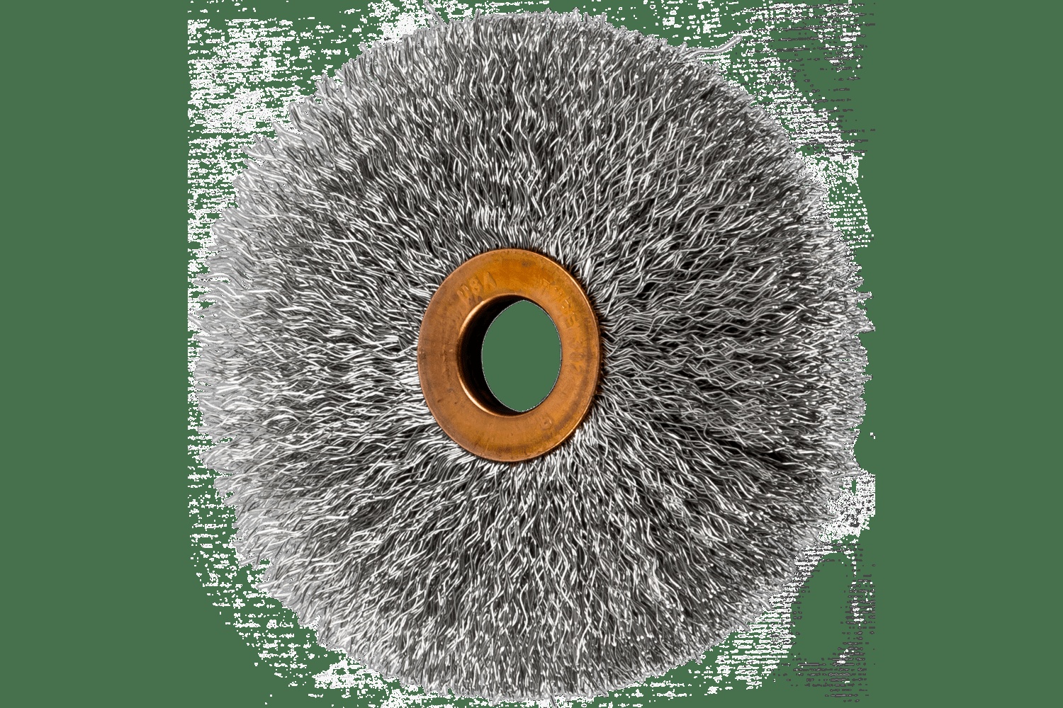 PFERD TOOLS Brosse circulaire pour tubes 3" Diam. .008 Acier inoxydable 1/2" Alésage