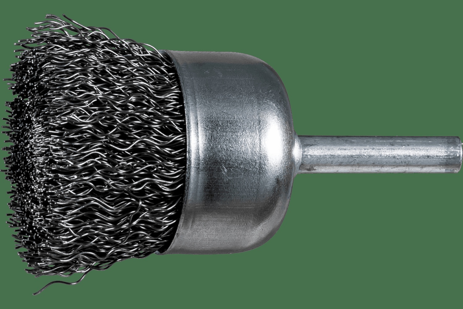 PFERD TOOLS Crimped Sur tige Brosse boisseau 1-1/4" Diam. .014 Acier au carbone 1/4" tige