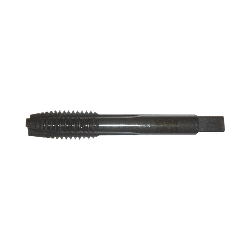 Cleveland® C97167 1443 Taraud machine à pointe spirale haute performance coupe à droite filetage M8x1.25 limite de filetage D5 chanfrein à bouchon 3 cannelures oxyde de vapeur HSS