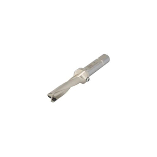 Iscar 3202585 DR-TWIST Forage à Insertion Indexable Foret 0.84 po Raccordement modulaire 1-1/4 po Queue de 1 po Dia Profondeur de forage 5XD par rapport de dia SOGX/SOMX Insertion 7 91 po OAL 4 06 po D Max