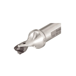 Iscar 3202610 SUMOCHAM Corps de forage indexable avec trous de liquide de refroidissement interne une queue plate raccord de tête 1 26 po foret D 1 46 po porte-outil DCN