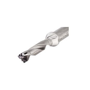 Iscar 3202777 SUMOCHAM Corps de forage indexable avec trous de refroidissement interne queue cylindrique raccord de tête 0.63 po foret D 1.13 po porte-outil DCN
