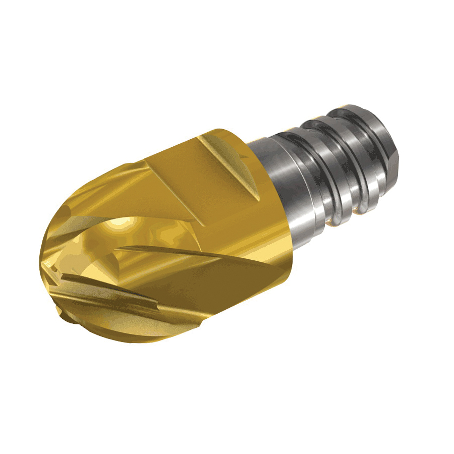 Iscar 5622635 MULTI-MASTER tête de fraise interchangeable code ANSI : MM EB1.00A86-4T15 carbure monobloc 1/2 dans un rayon d'angle grade du fabricant : IC908 4 cannelures