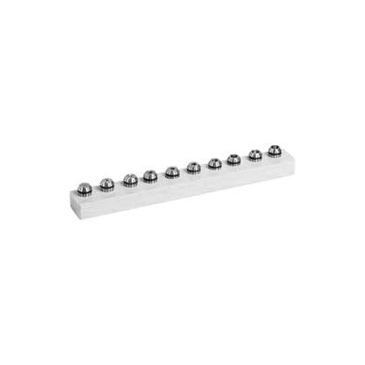 TECHNIKS 04209IS Ensemble de collet à angle simple 1/16 à 3/8 po de dia 10 pièces système de collet ER16 à utiliser avec les écrous PowerCoat DR ESX AR et BR