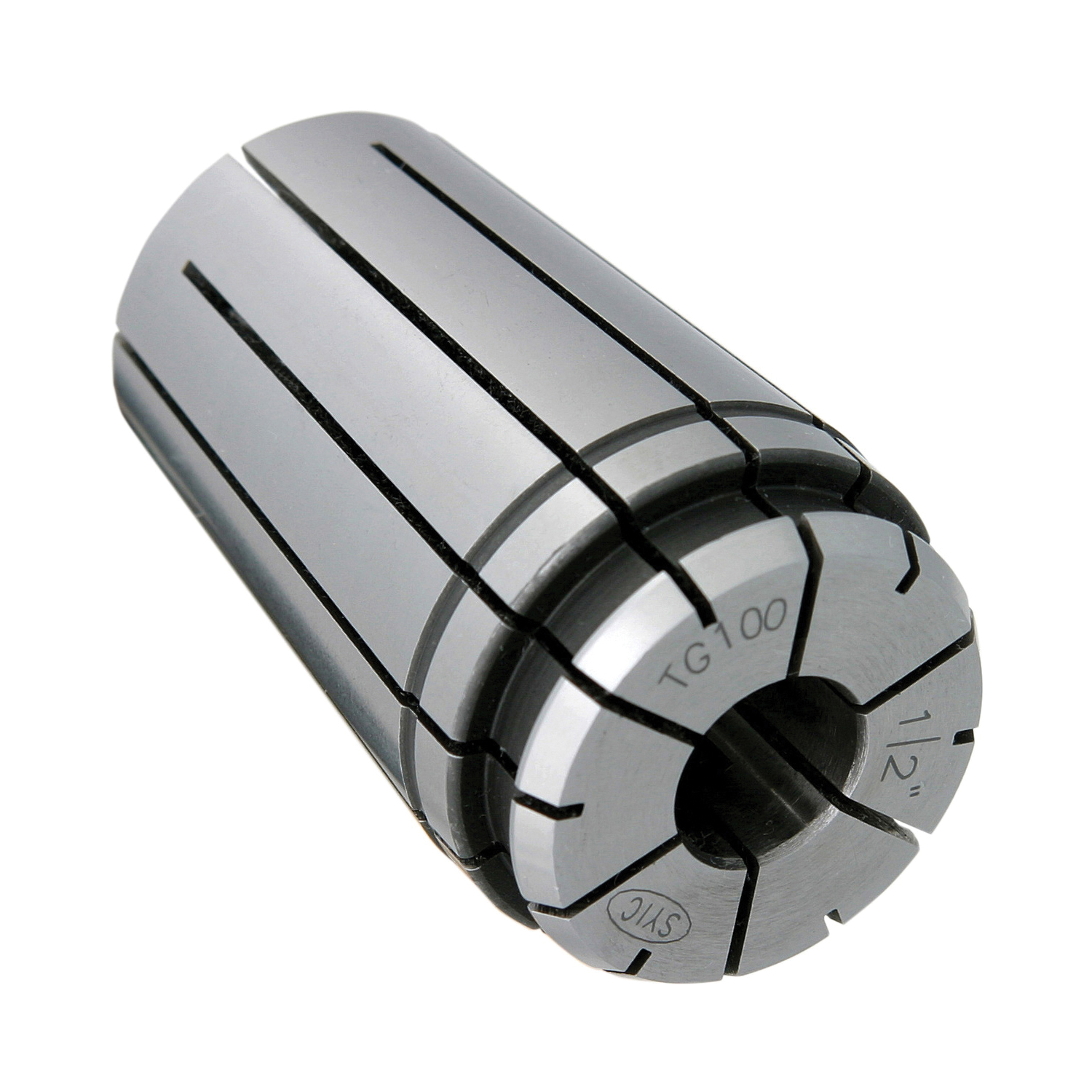 TECHNIKS 04010-12 Pince à ressort à angle unique de précision avec liquide de refroidissement TG100 OAL 60 33 mm capacité de 11 603 à 12 mm trou de serrage L de 60 33 mm corps de 35 mm de dia tête de 35 mm de dia