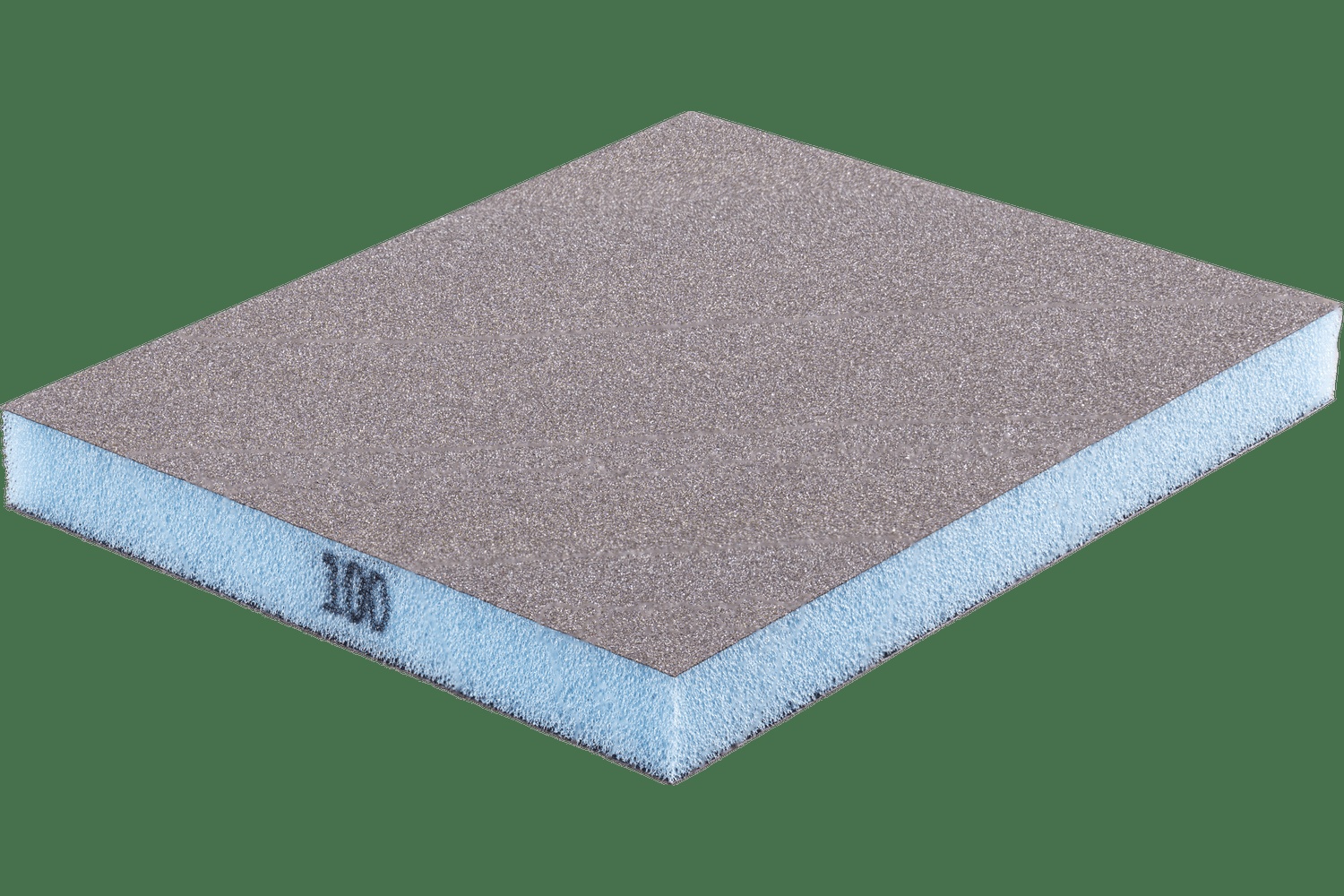 PFERD TOOLS Éponge abrasive avec 2 côtés abrasifs, 4" x 4-3/4, Grain 80, Oxyde d'aluminium