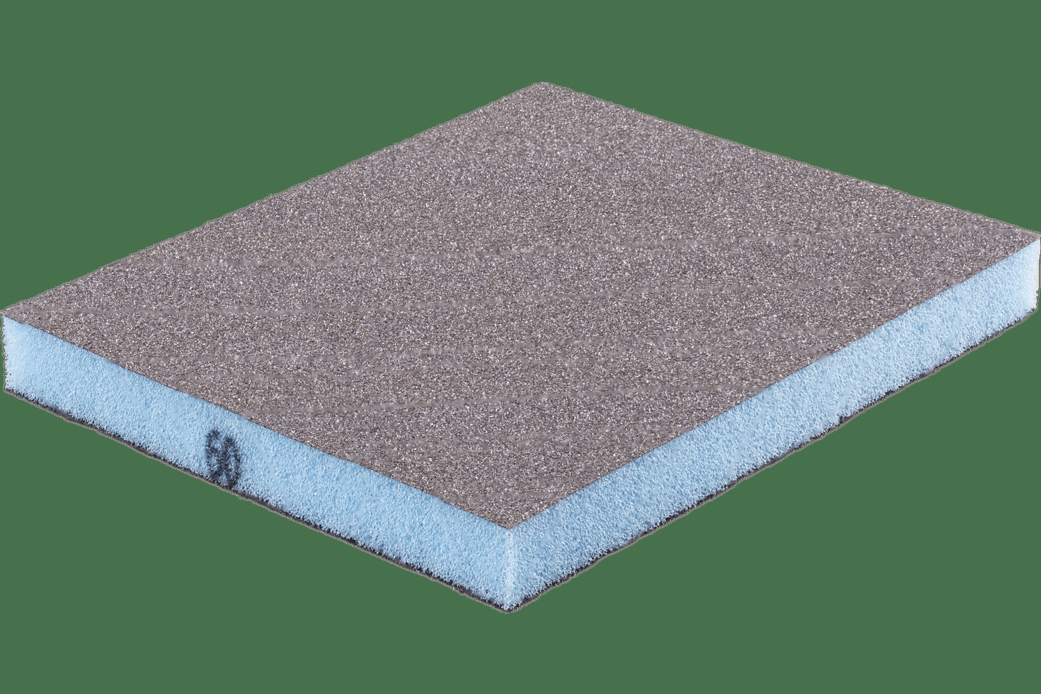 PFERD TOOLS Éponge abrasive avec 2 côtés abrasifs, 4" x 4-3/4, Grain 60, Oxyde d'aluminium