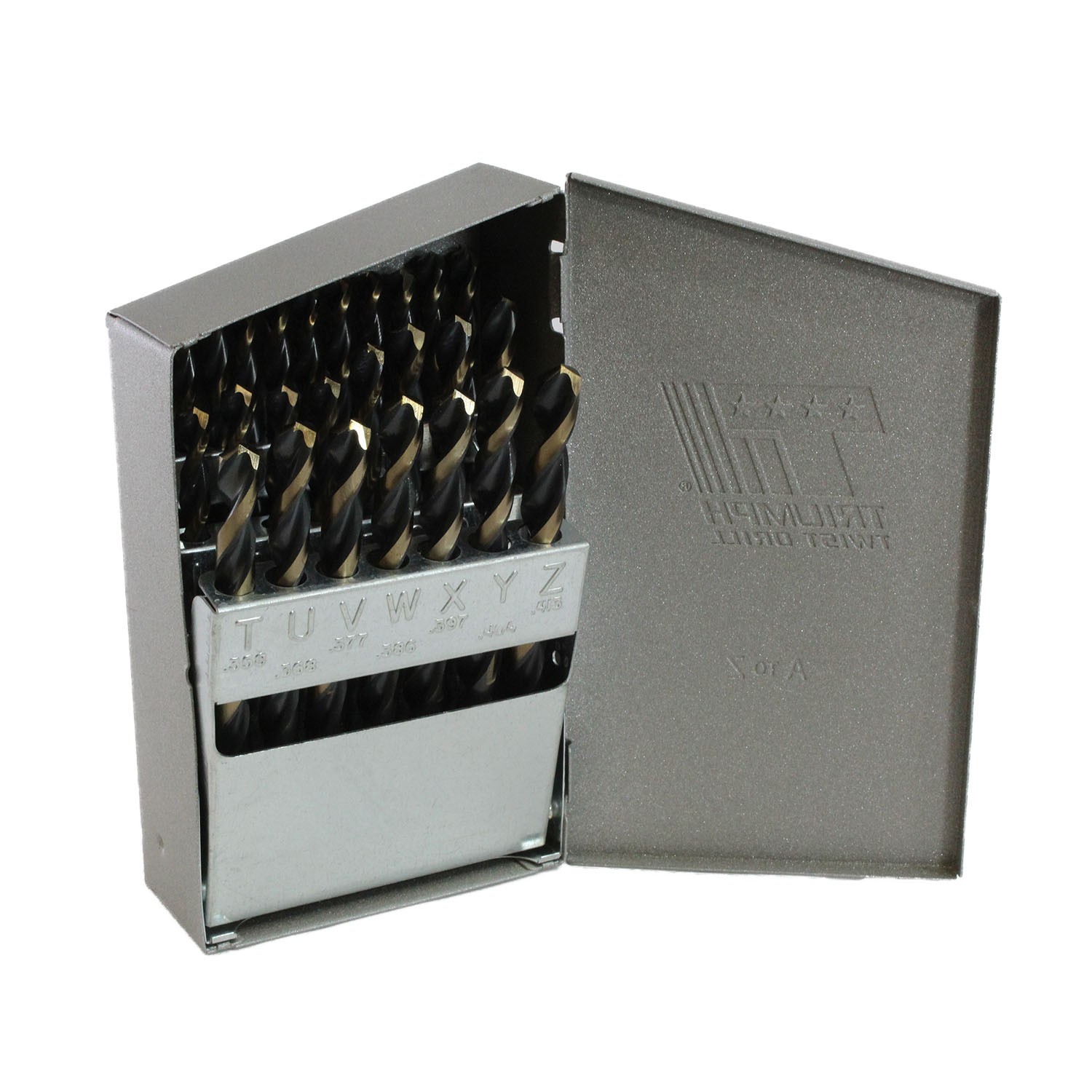 ThunderBit+ Sets Set 26 Piece HSS Black and Bronze Oxide A-Z
