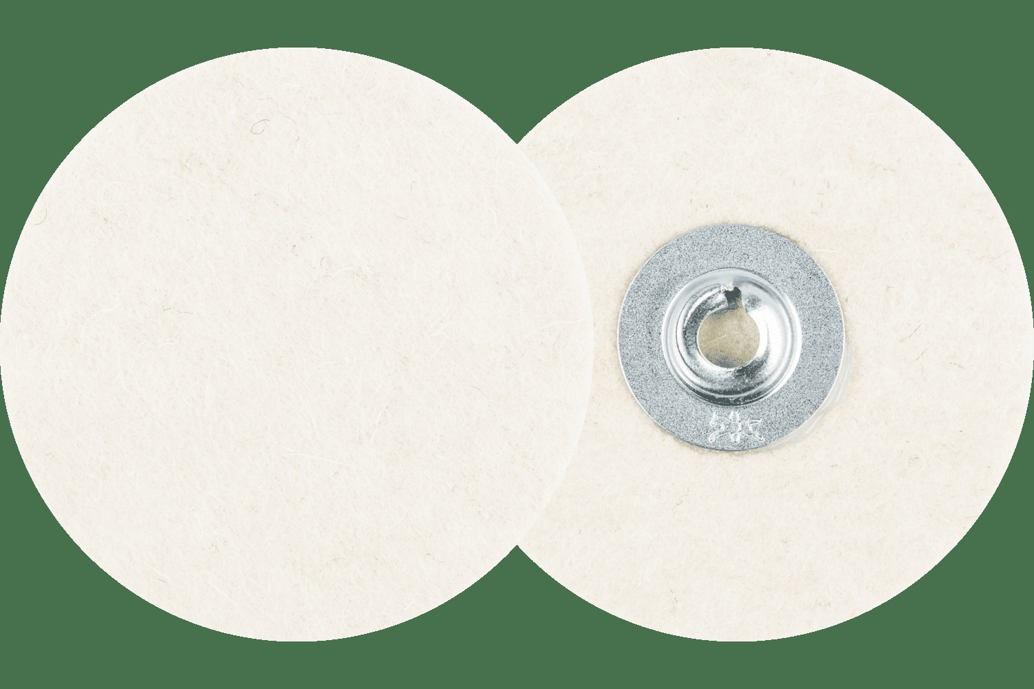 PFERD TOOLS COMBIDISC Felt Disque, 2" Diam., Type CD, Polishing