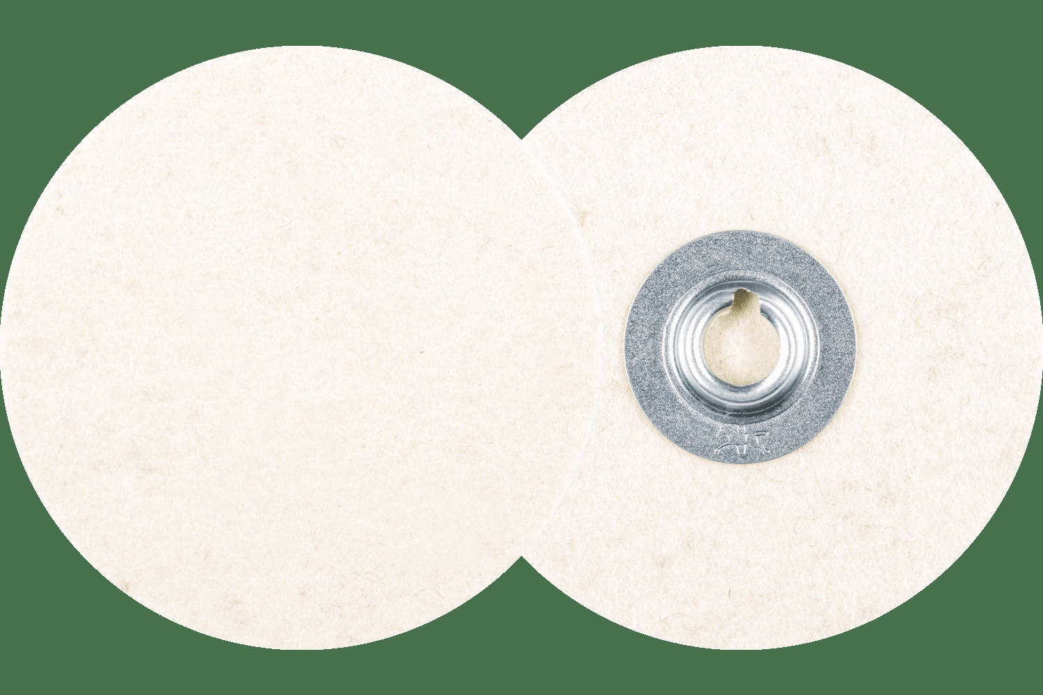 PFERD TOOLS COMBIDISC Felt Disque, 3" Diam., Type CD, Polishing