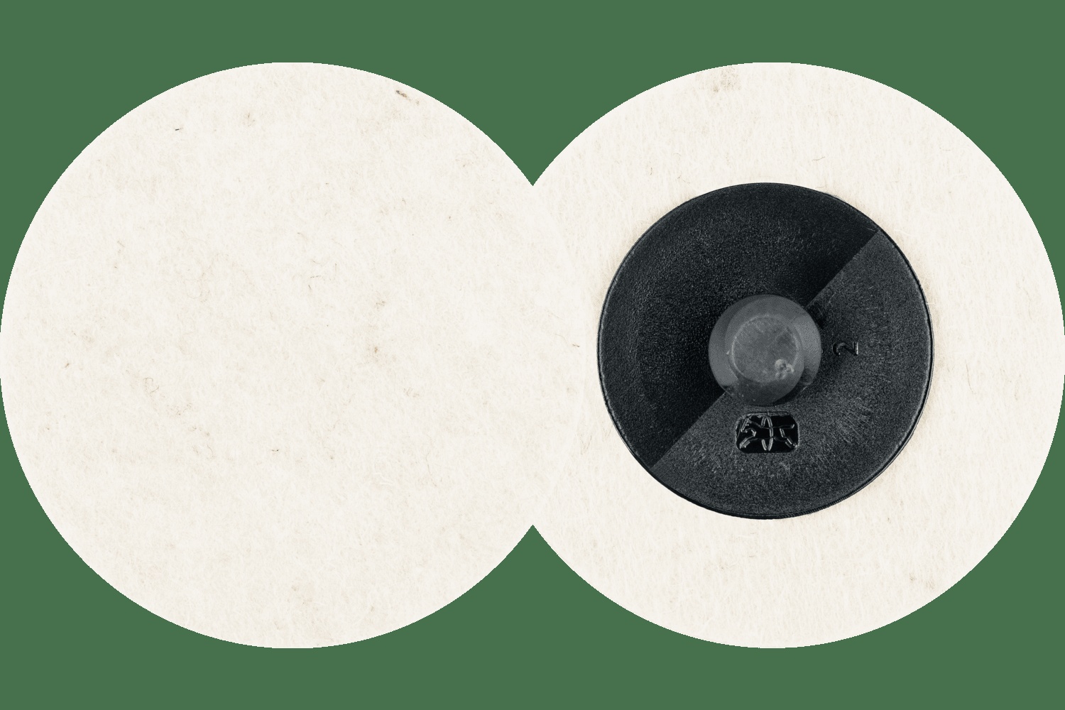 PFERD TOOLS COMBIDISC Felt Disque, 2" Diam., Type CDR, Polishing