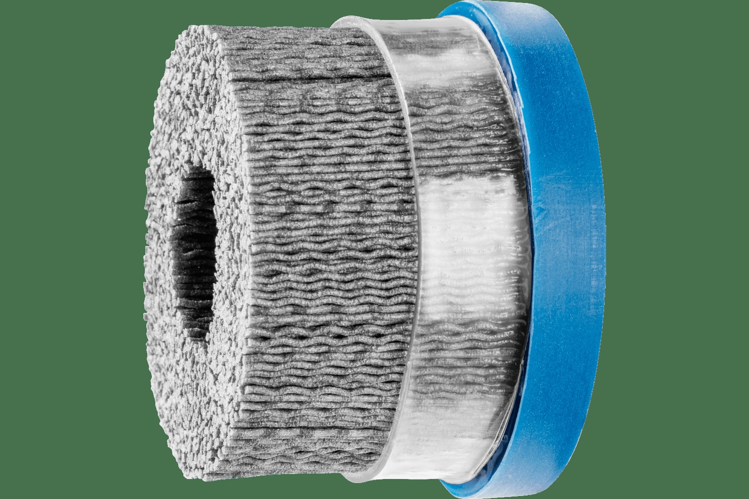 PFERD TOOLS M-BRAD Disque Brosse 3" Diam. .040/80 Grain Carbure de silicium 7/8" Alésage
