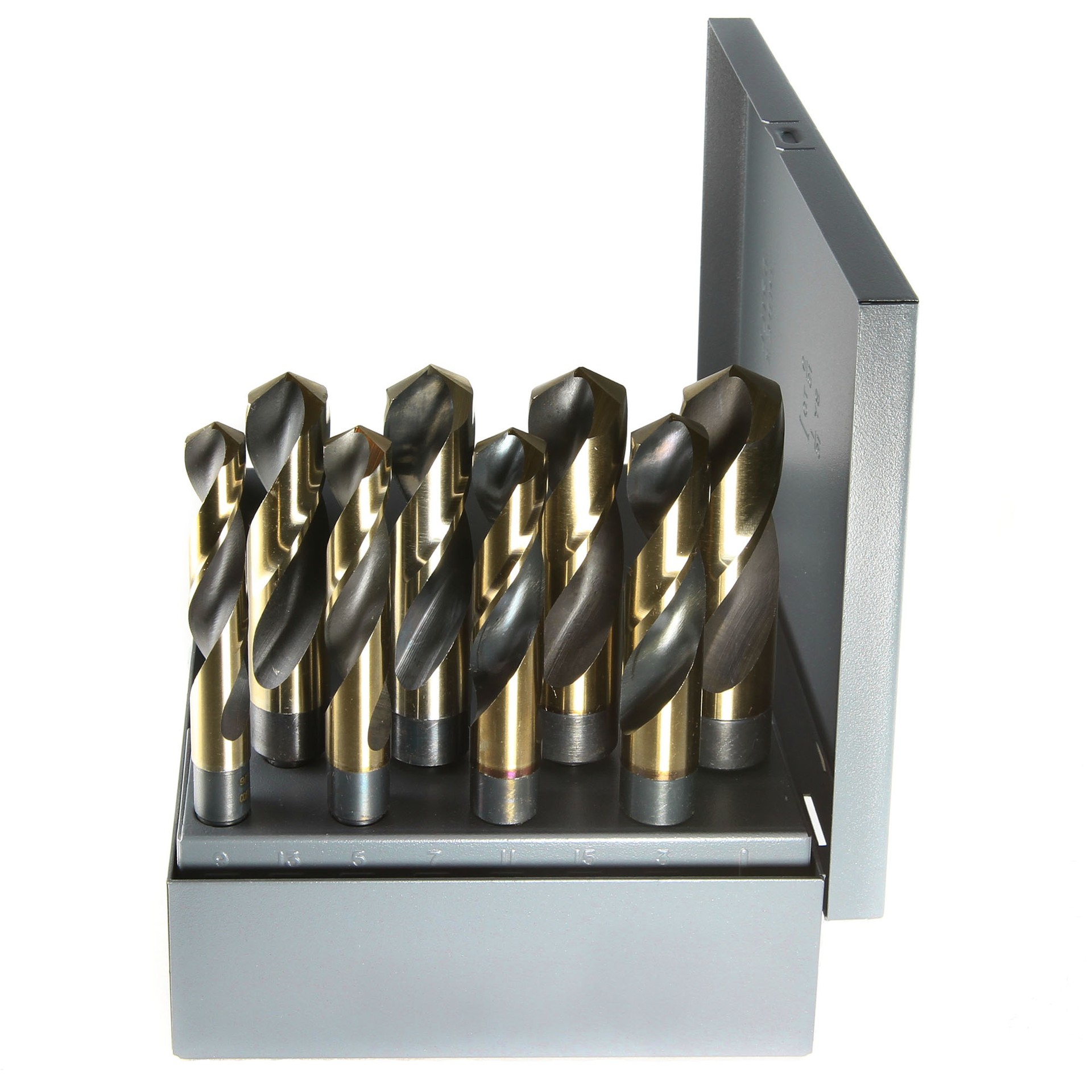 8PC COB S&D DRILL SET 9/16-1 BY 16THS