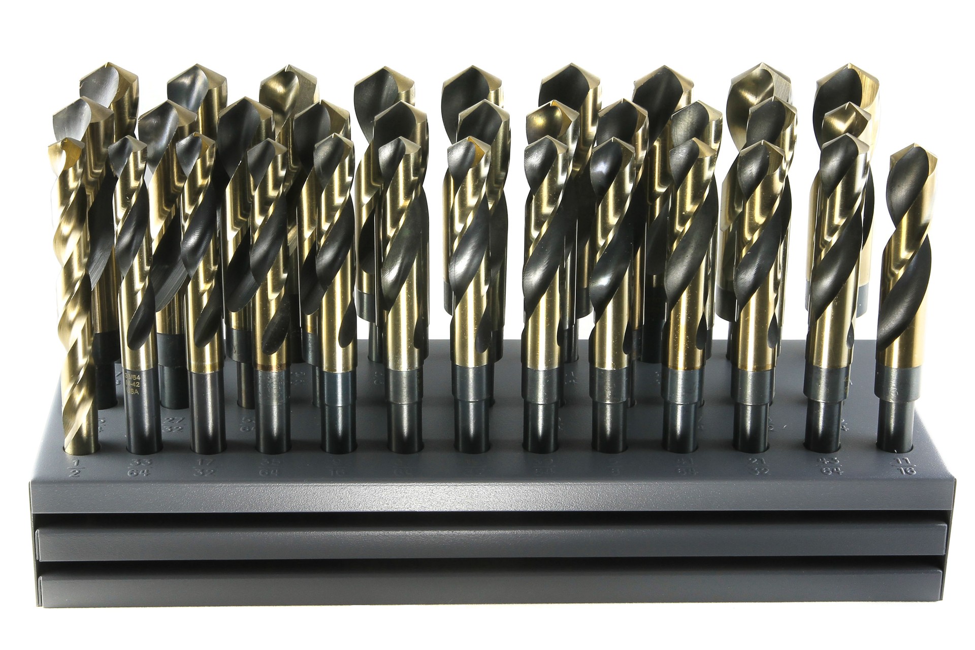 32PC COB S&D DRILL STAND 1/2-1 BY 64THS