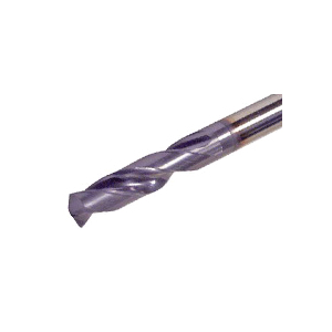 Iscar 5530762 SCD-ACP3 Foret machine à vis à longueur tronquée avec liquide de refroidissement interne 1/4 po - fraction 0 25 po perceuse - décimal pouce carbure monobloc revêtu de TiAlN