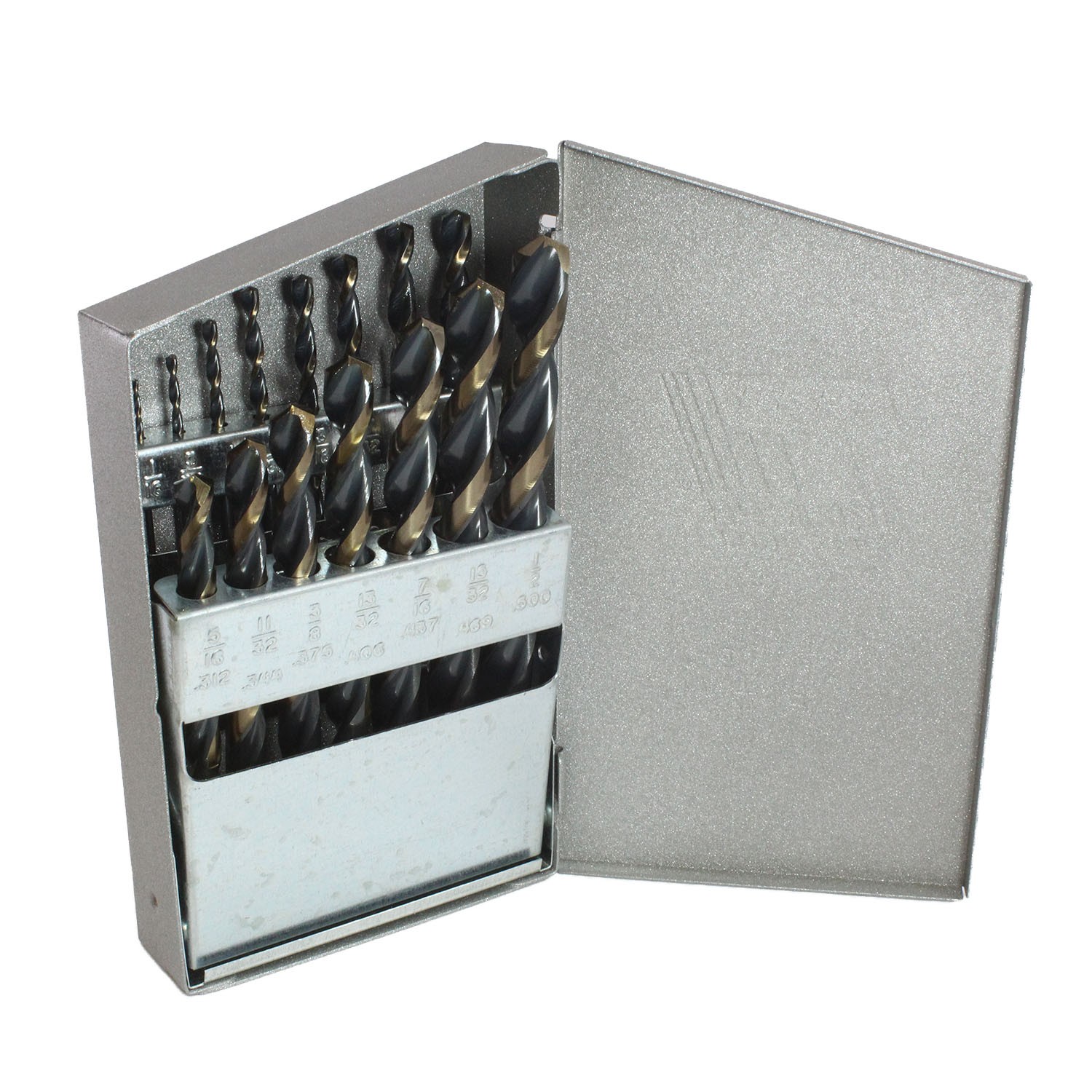ThunderBit Sets Set 21 Piece HSS Black and Bronze Oxide 1/16"-3/8" by 64ths