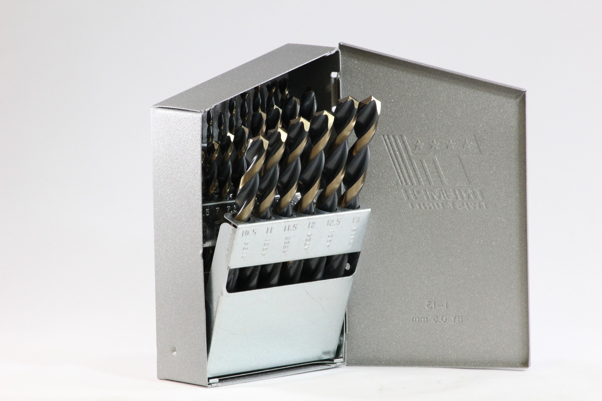ThunderBit Sets Set 19 Piece HSS Black and Bronze Oxide 1mm - 10 mm x .5