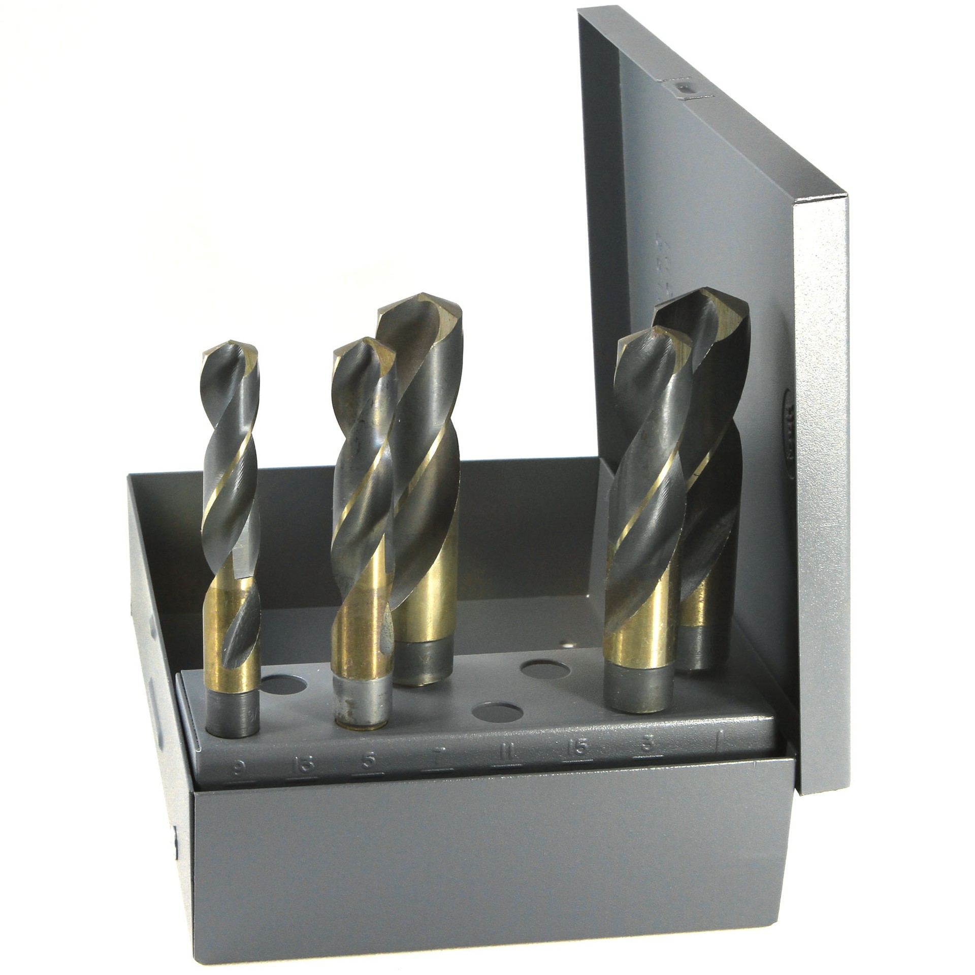 5PC IMP DRILL SET 9/16-1 BY 8TH 1000EF
