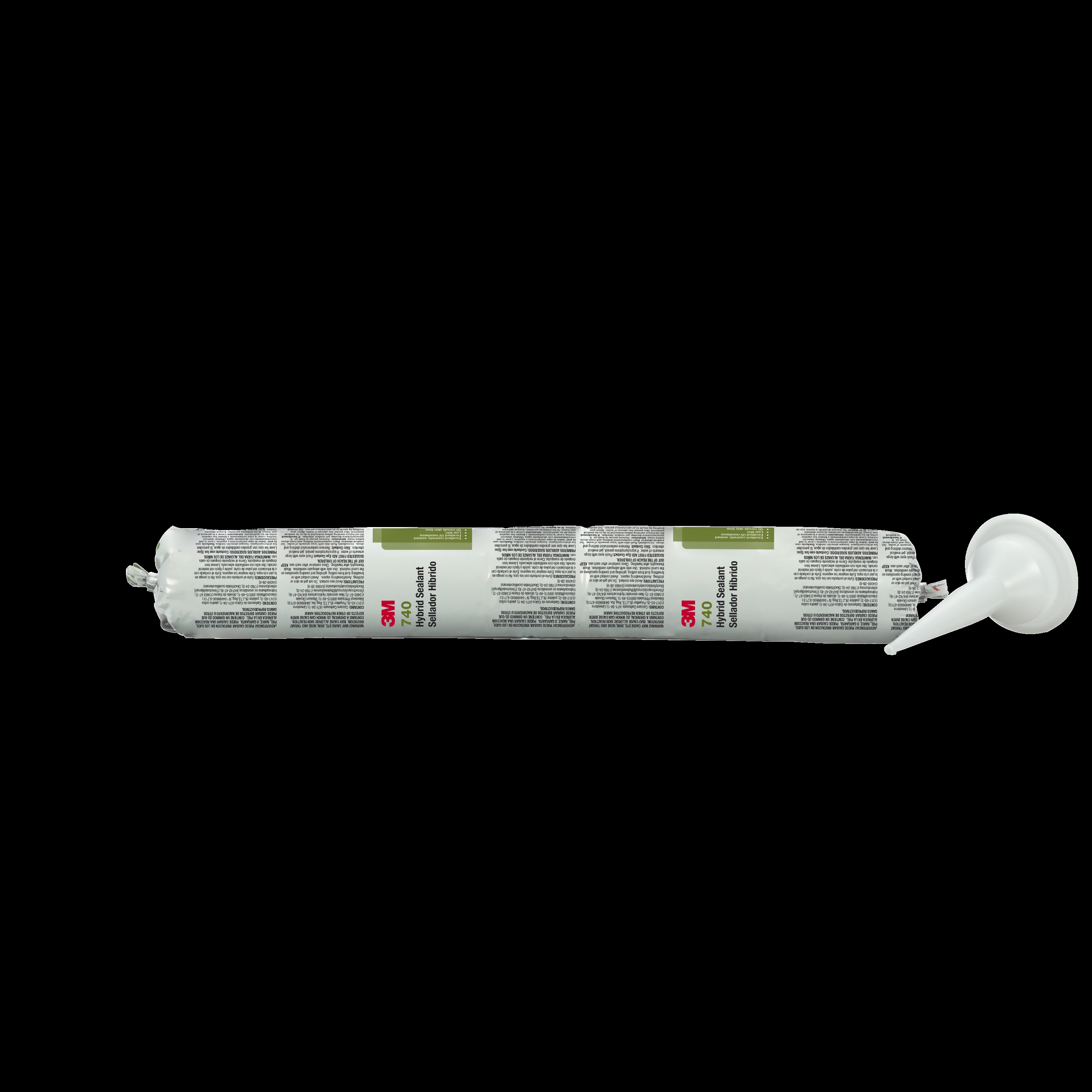 Adhésif mastic 3M(MC), 740 UV, blanc, 600 ml (20,3 oz)