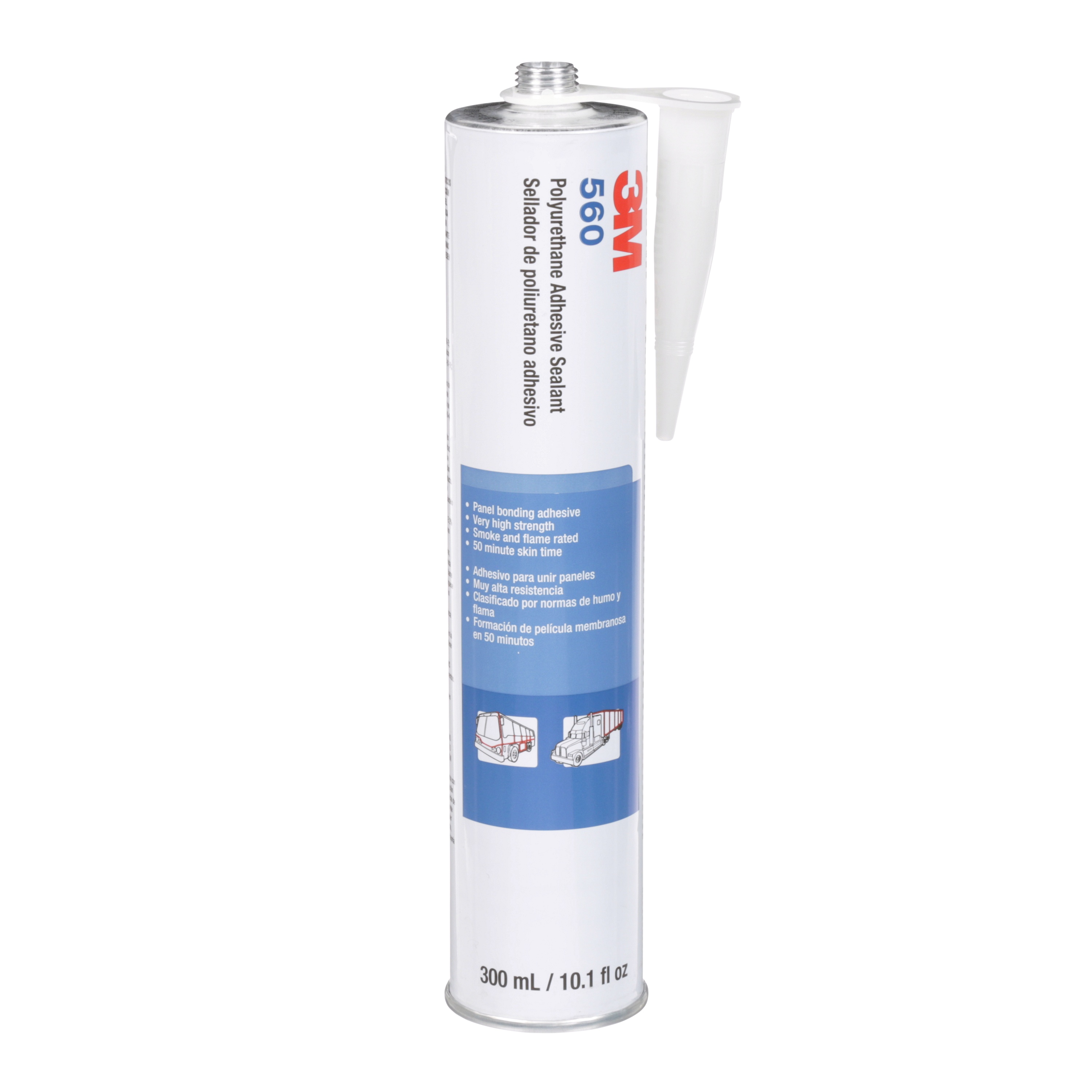 Adhésif mastic de polyuréthane 3M(MC), 560, gris, 300 ml (10,1 oz)
