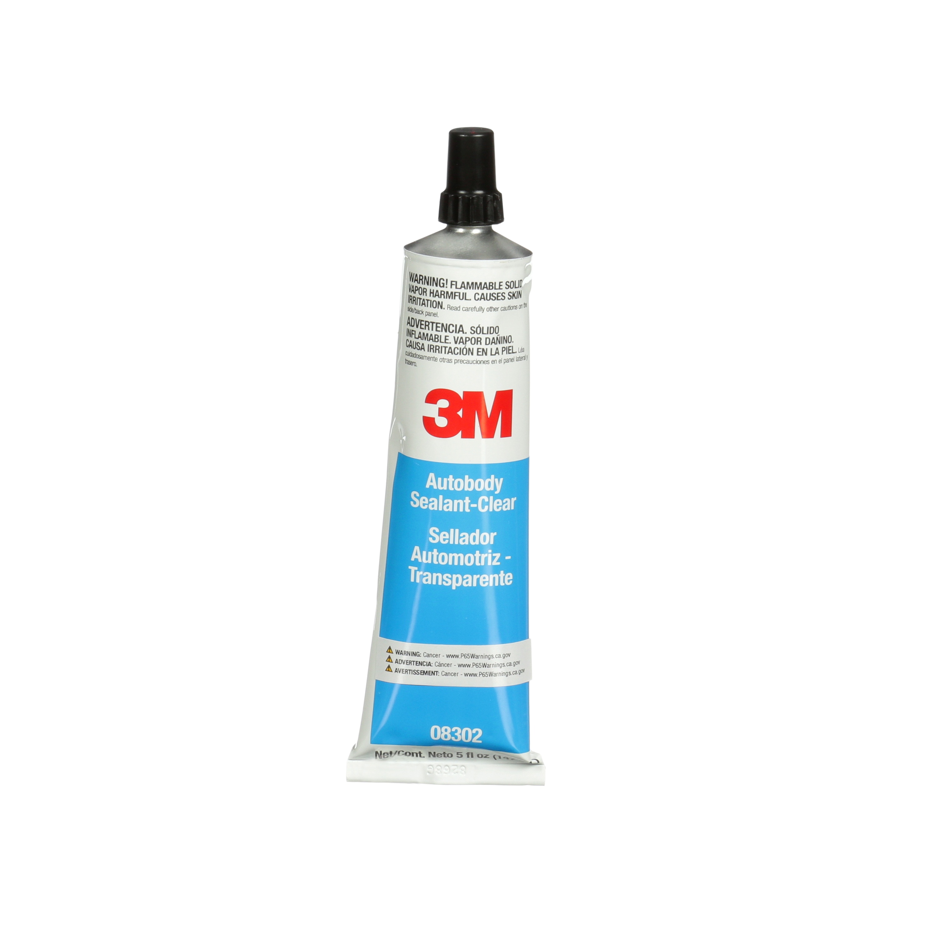 Matériau d’étanchéité pour carrosserie Ultrapro(MC) de 3M(MC), 08302, transparent, tube de 148 ml (5 oz), 6/caisse