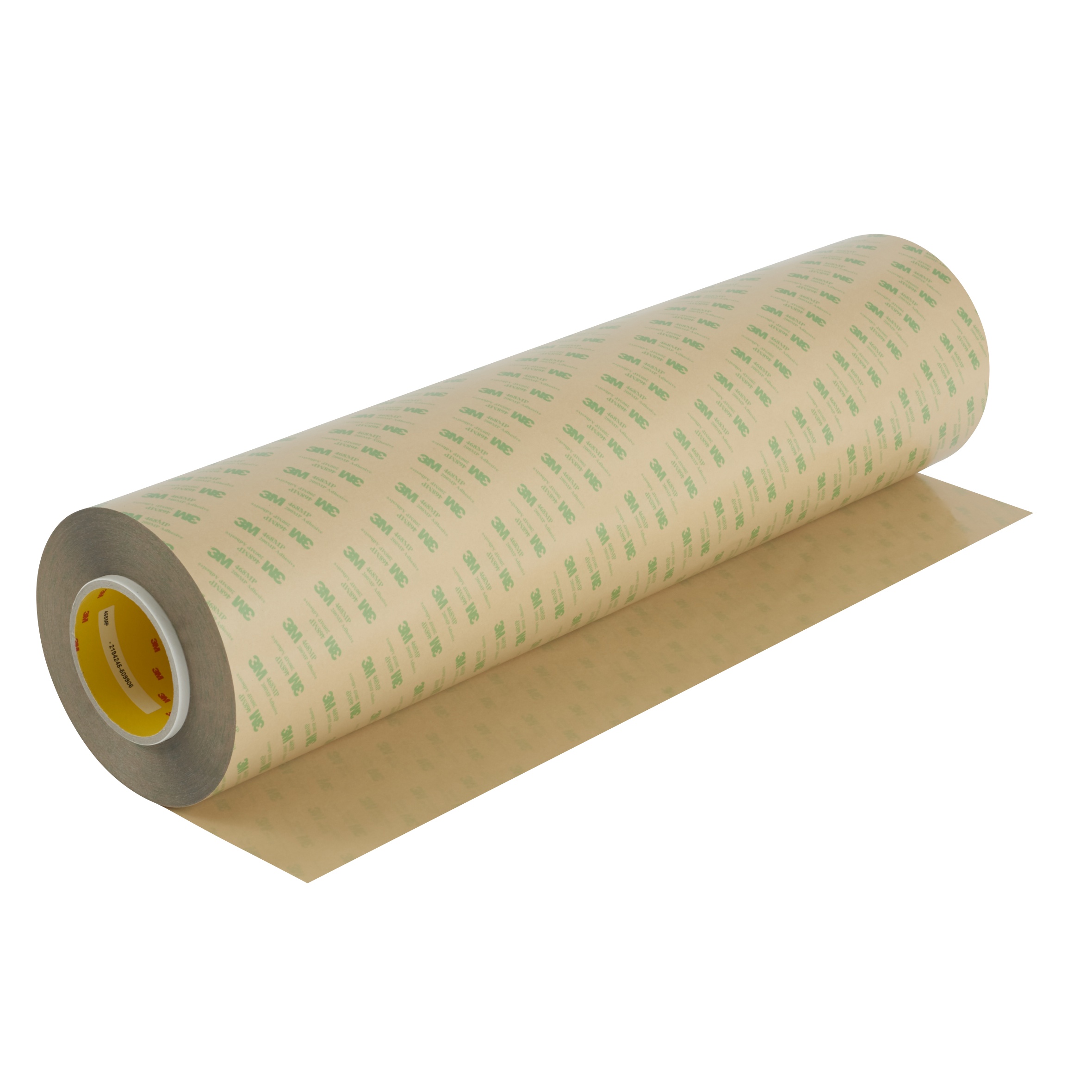 Ruban à transfert d’adhésif 3M(MC), 468MP, transparent, 122 cm x 55 m (48po x 60v)