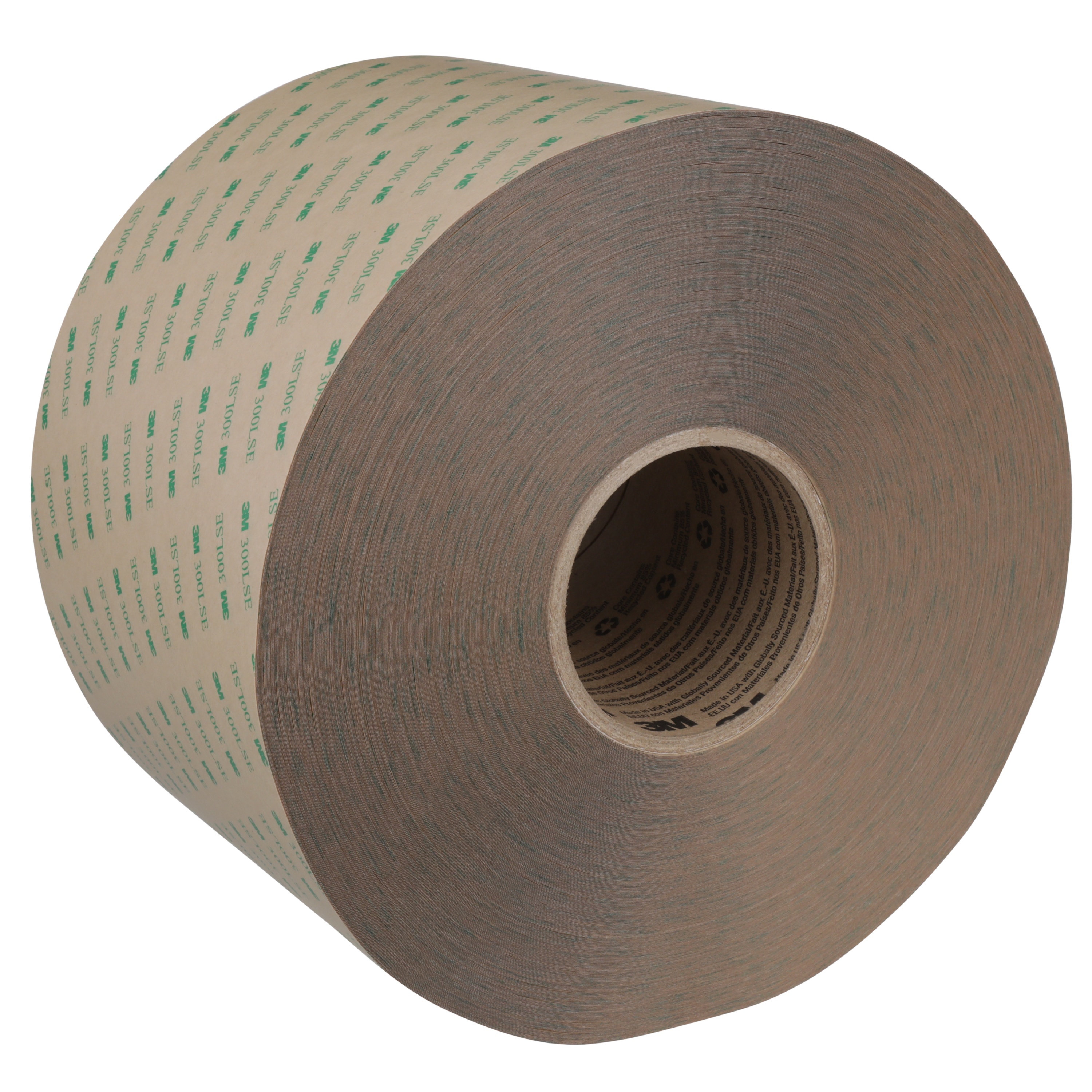 Ruban à transfert d’adhésif 3M(MC), 9472LE, transparent, 5,2mil, 15,25 cm x 165 m (6po x 180v)